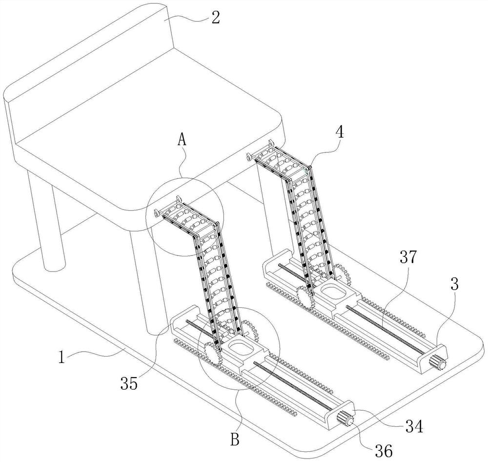 A distributed local muscle spasm physiotherapy device