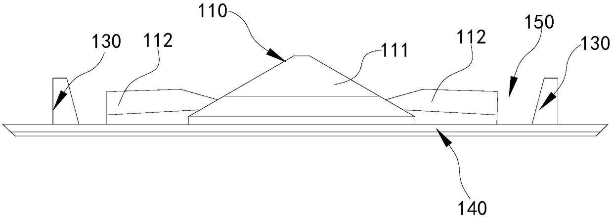 Executing device, size degradation slurry all-in-one machine and kitchen garbage treating system