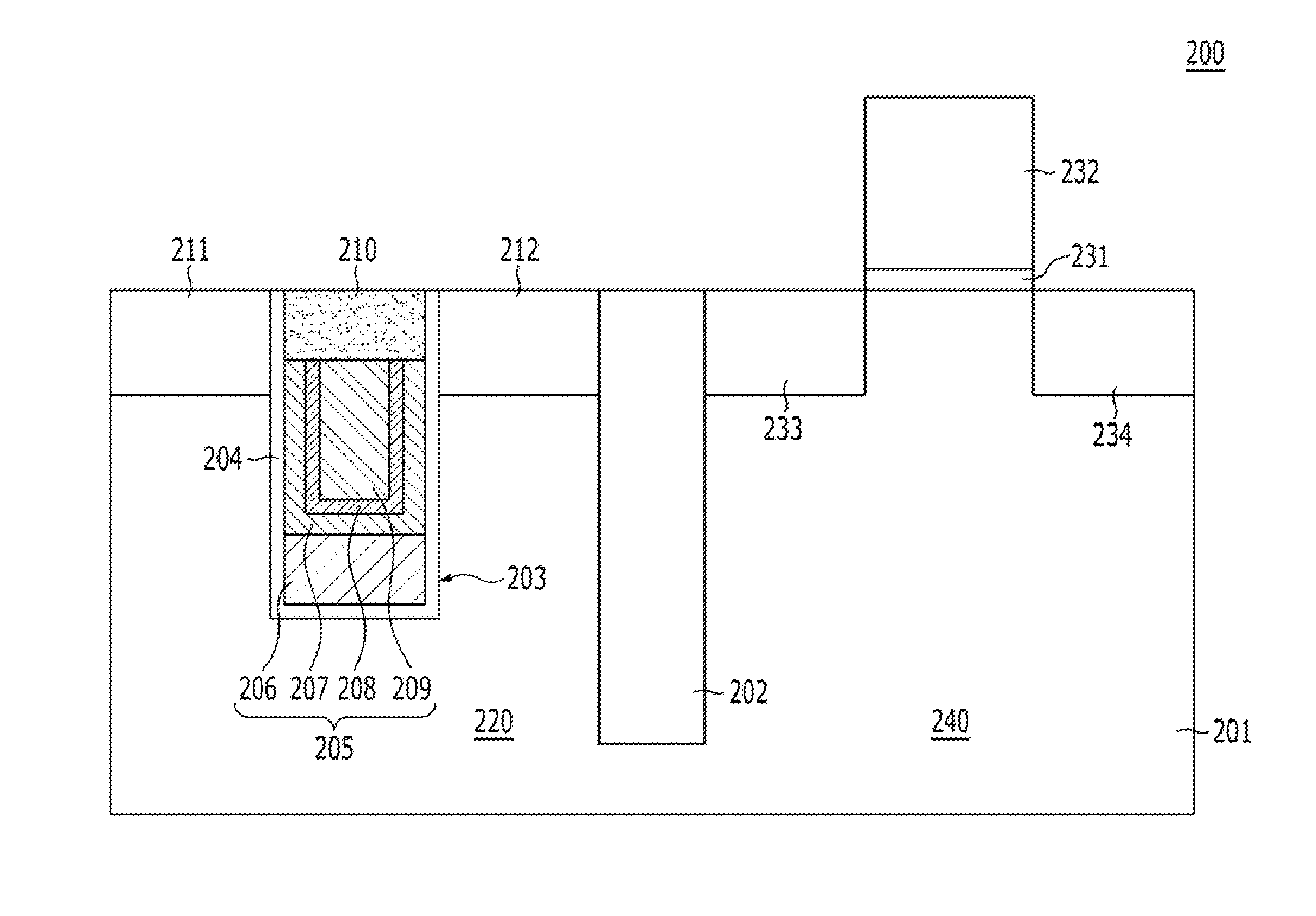 Transistor having dual work function buried gate electrode and method for fabricating the same