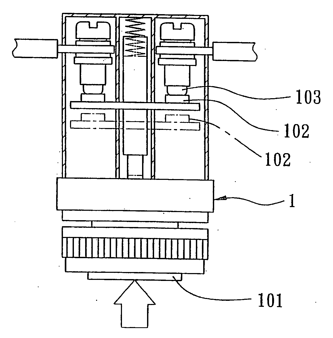 Safety-protective changeover switch of a high voltage tester