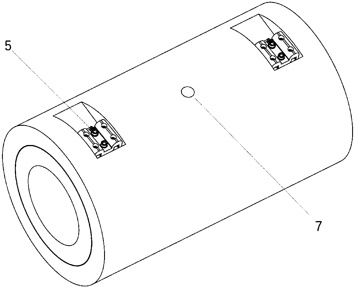 Heating feed cylinder