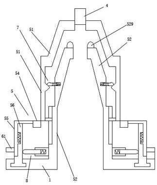 Novel needle withdrawing type injection device for emergency patients