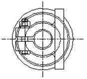 Connecting structure of low-voltage connector lug of oil-immersed transformer and conducting rod of oil-immersed transformer