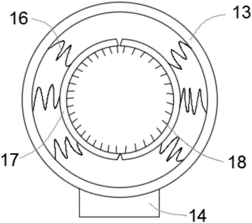 Reinforcement rust removing device for construction