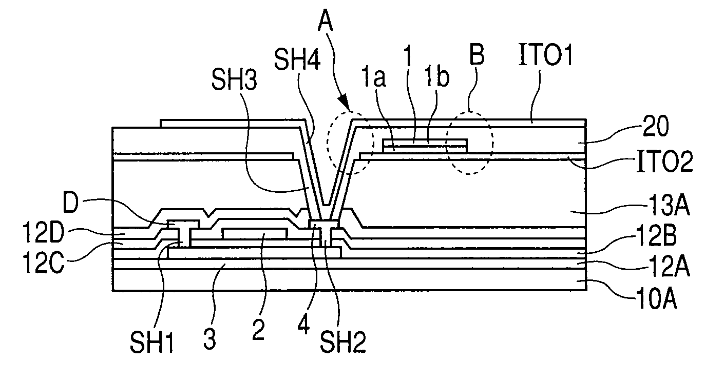 Liquid display device and fabrication method thereof