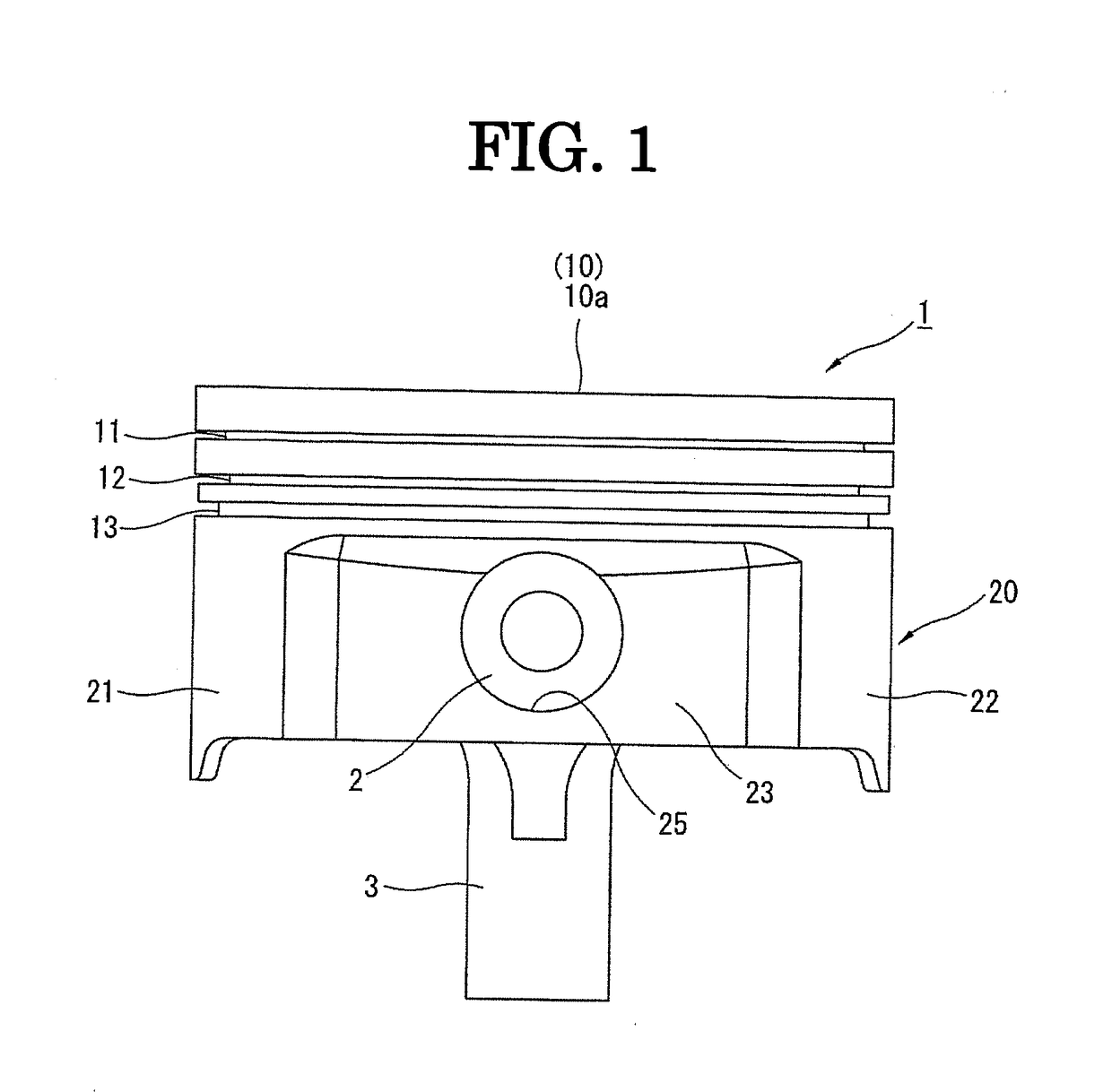 Piston for internal combustion engine