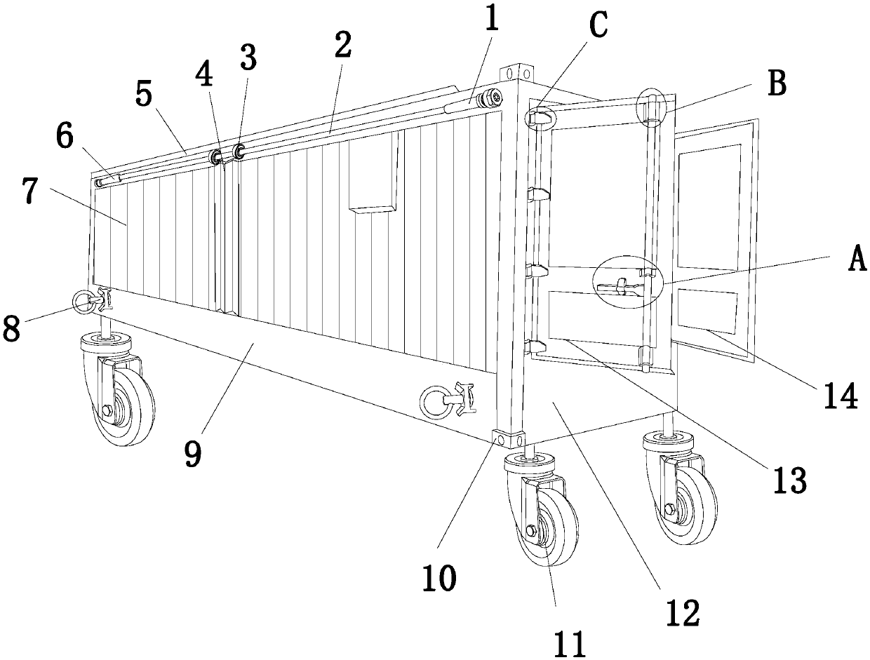 Non-standard container extension device