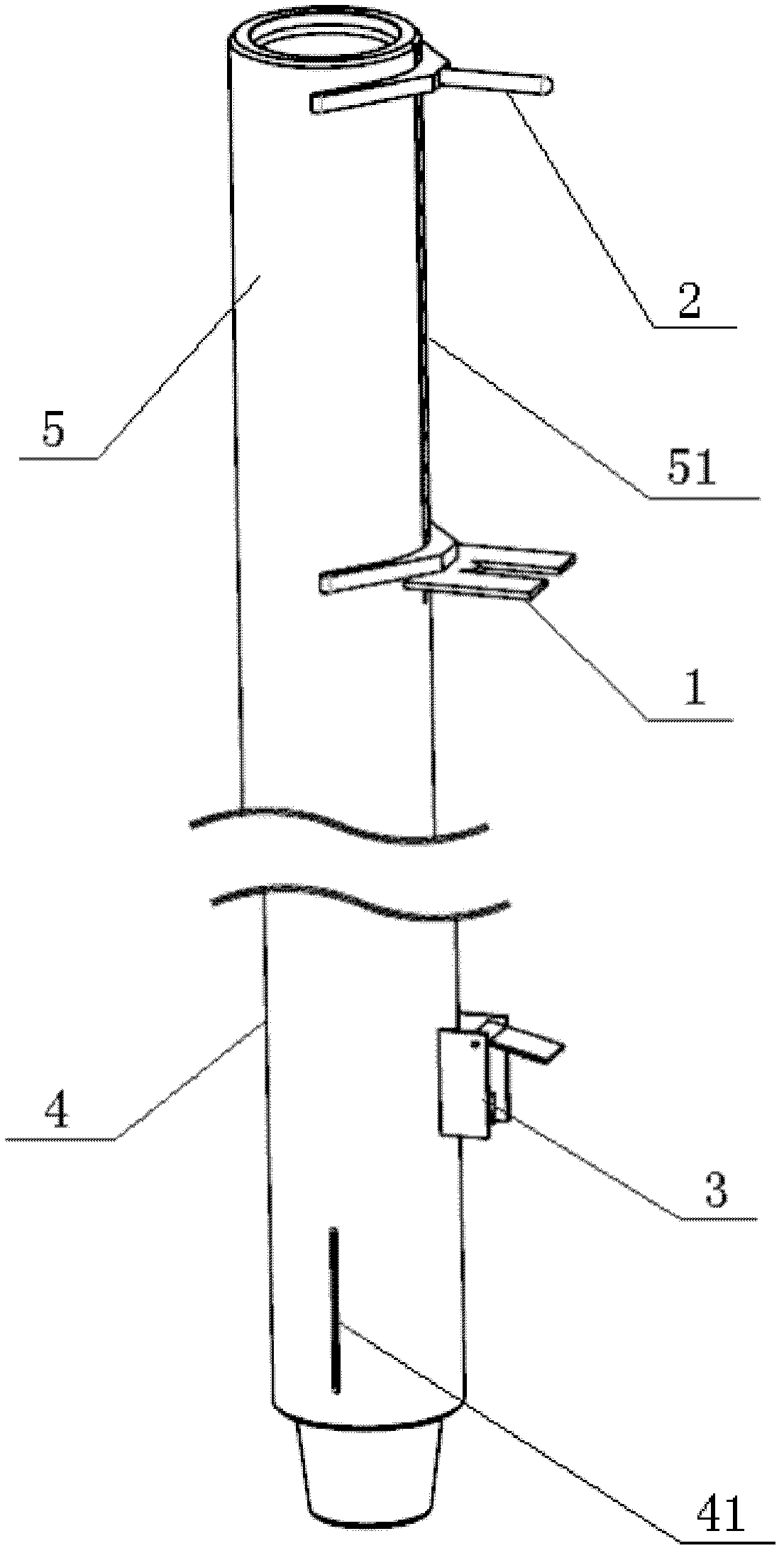 Tool and method for measuring angular difference of tool face of oil field drilling instrument