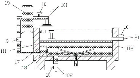 Sesame oil processing and refining device
