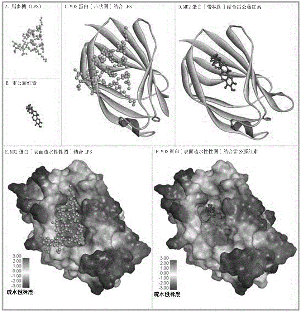 Lymphocyte antigen 96 protein-activated blocker and application thereof