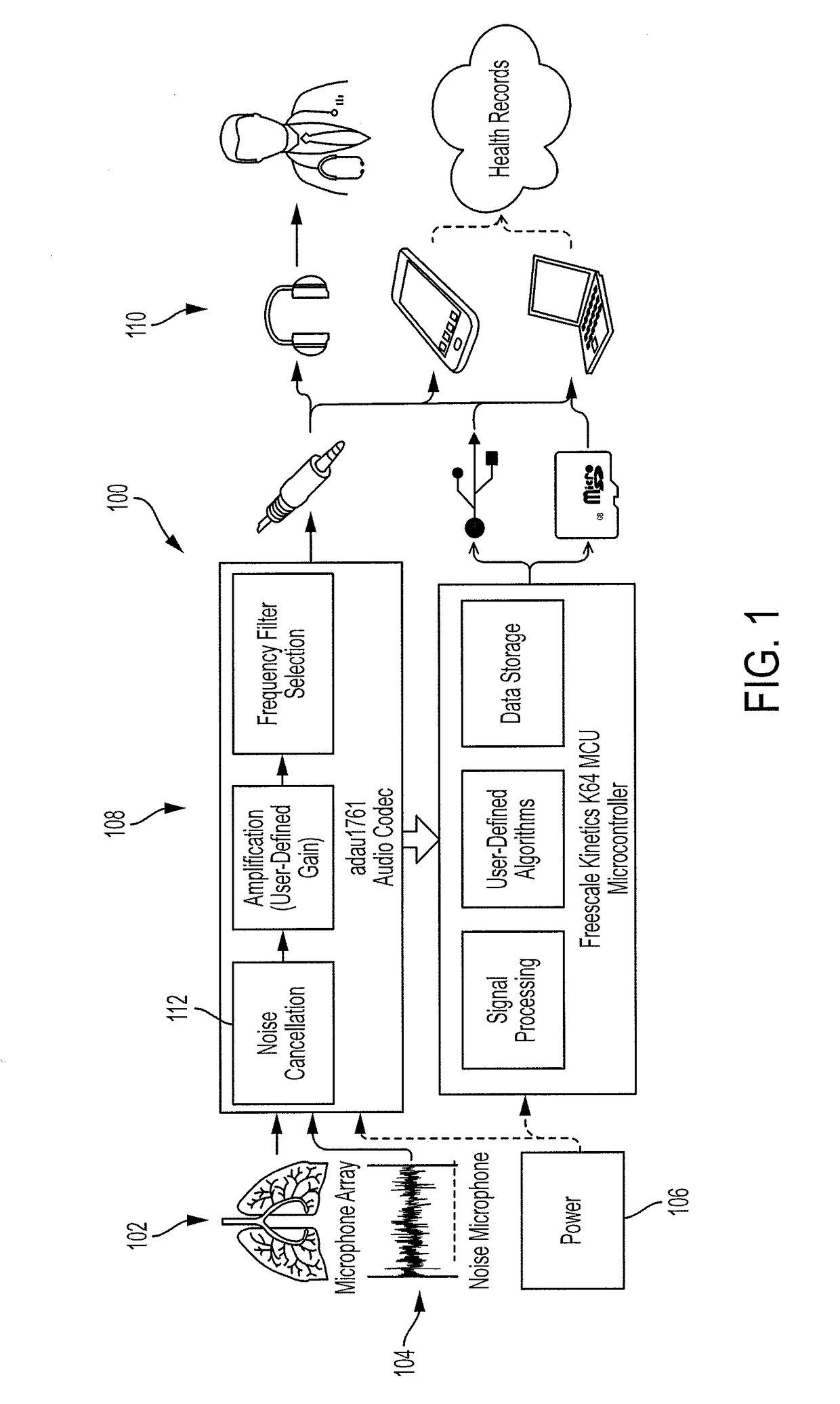 Programmable electronic stethoscope devices, algorithms, systems, and methods