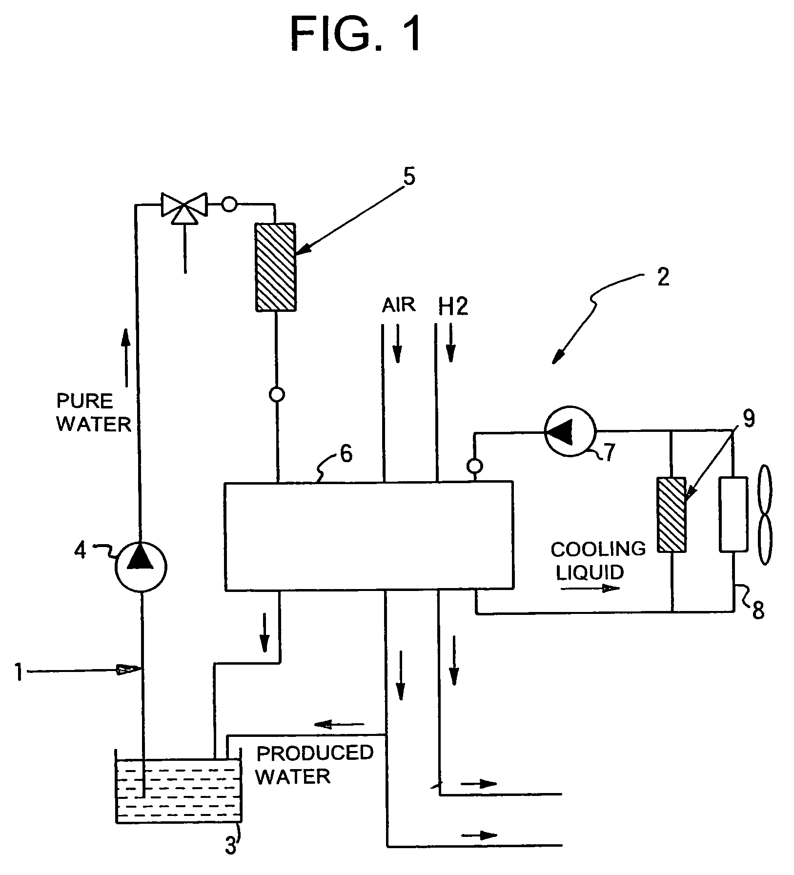 Ion-exchange filter