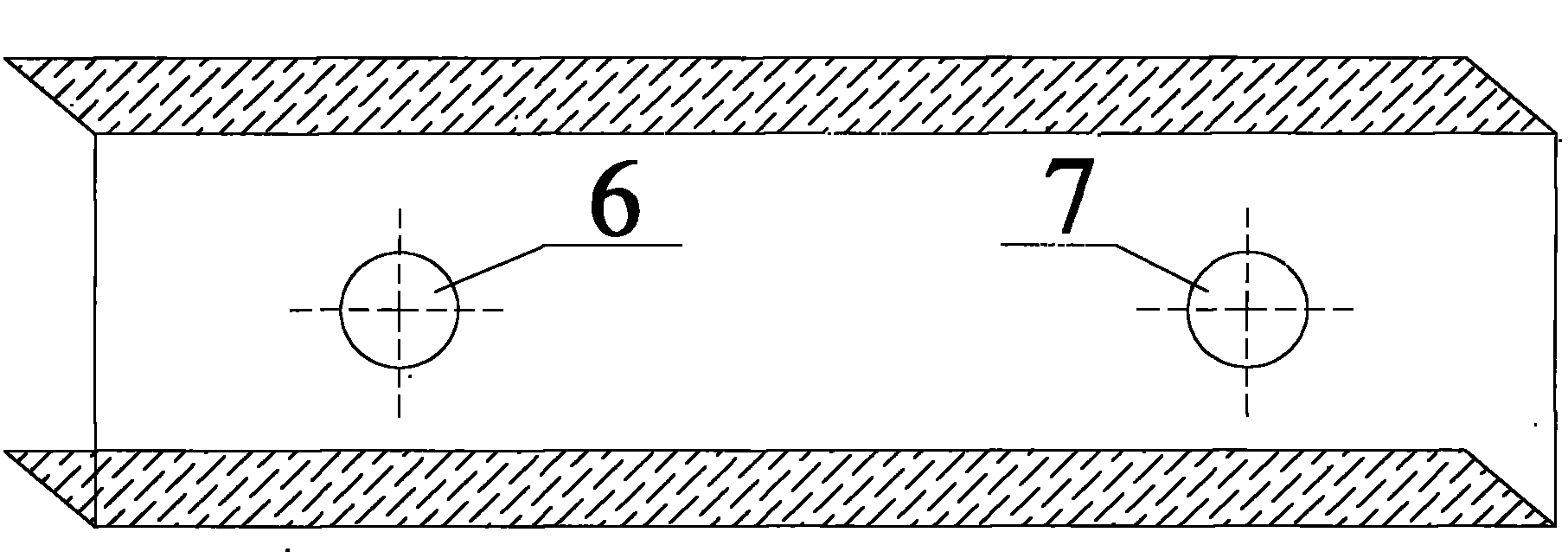 Structure and method for preventing large deformation slippage of lateral wall of high stress tunnel