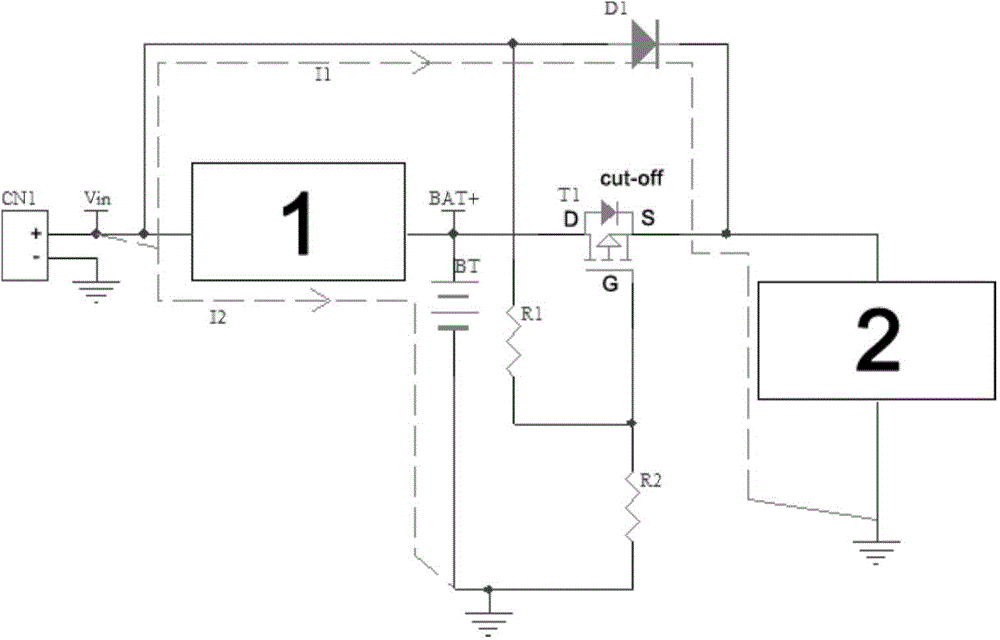 Charge control circuit and laser instrument provided with same