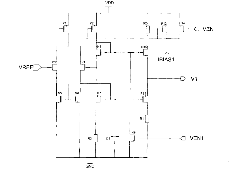 Circuit oscillator for clock signal generation and control