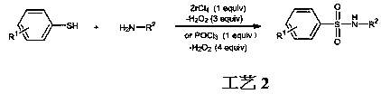 A kind of preparation method of sulfonamide compound