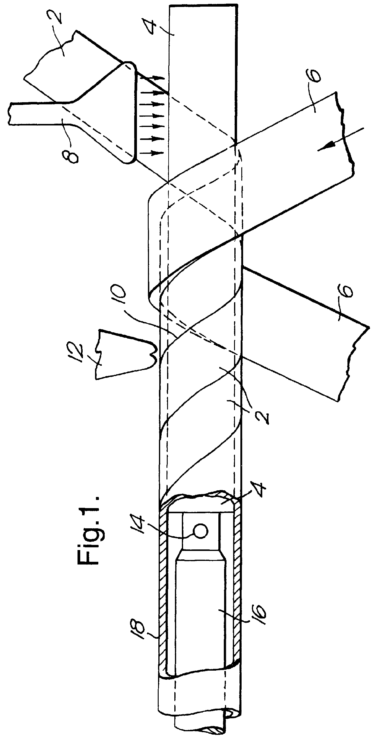 Process for producing a tubular membrane assembly