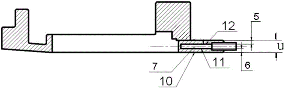 Control Method of Wall Thickness of Upper Edge Plate of Hollow Guide Vane