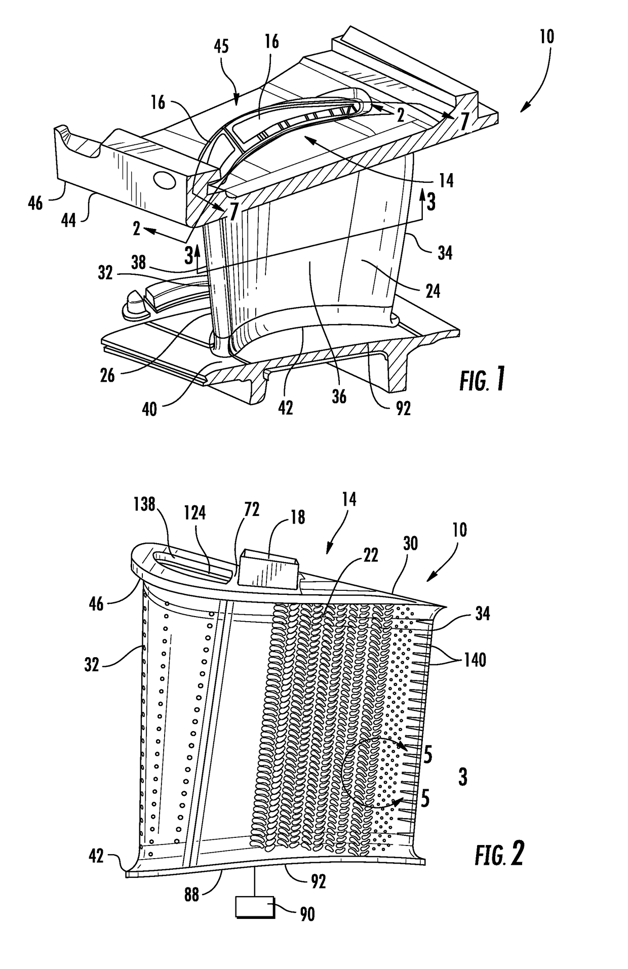 Internal cooling system with insert forming nearwall cooling channels in an aft cooling cavity of a gas turbine airfoil including heat dissipating ribs