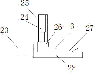 V-belt base glue and rope core bonding divider