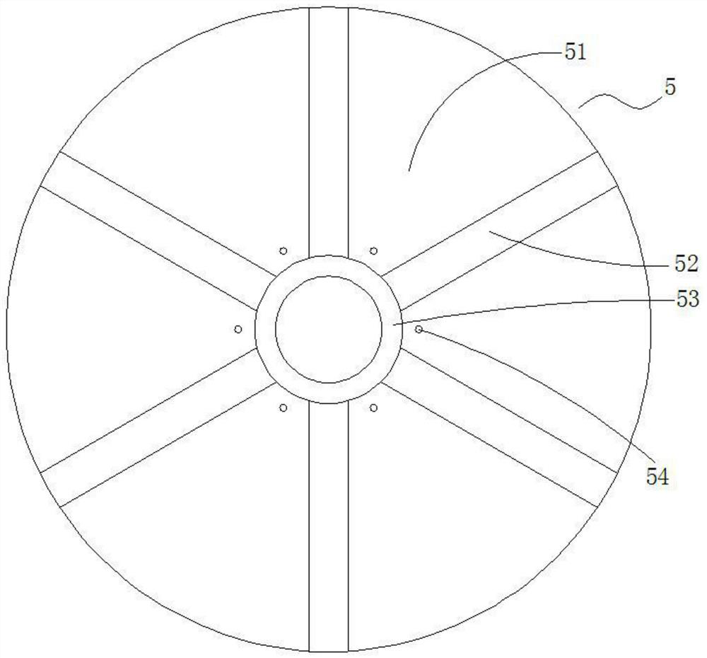 A sealing device at the end of an air-cooled motor and a fan installation method