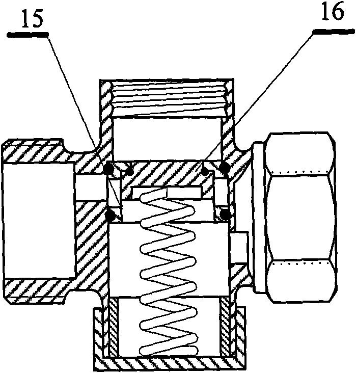 Temperature controlling valve with function of cleaning valve core