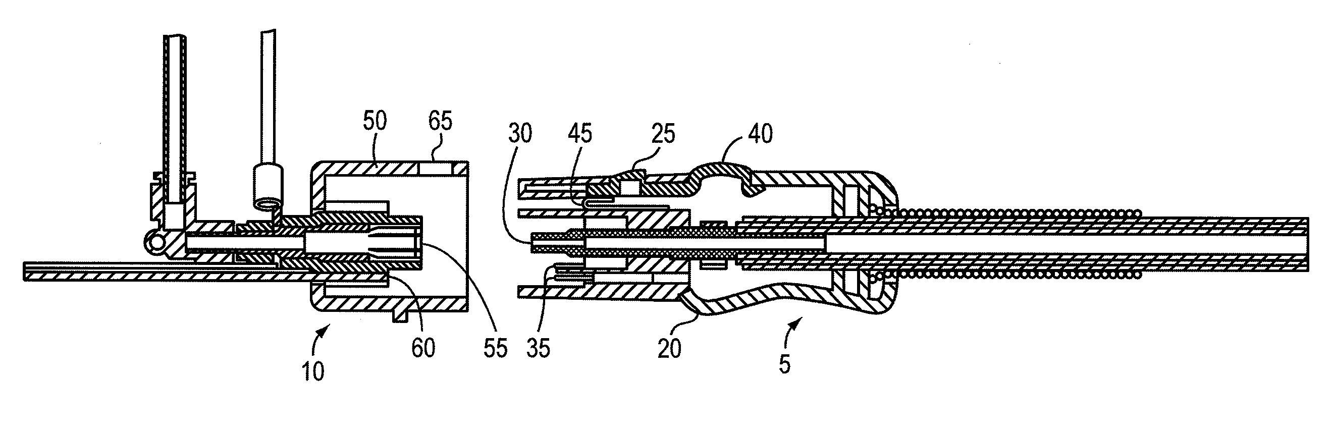 Connector for a thermal cutting system or welding system