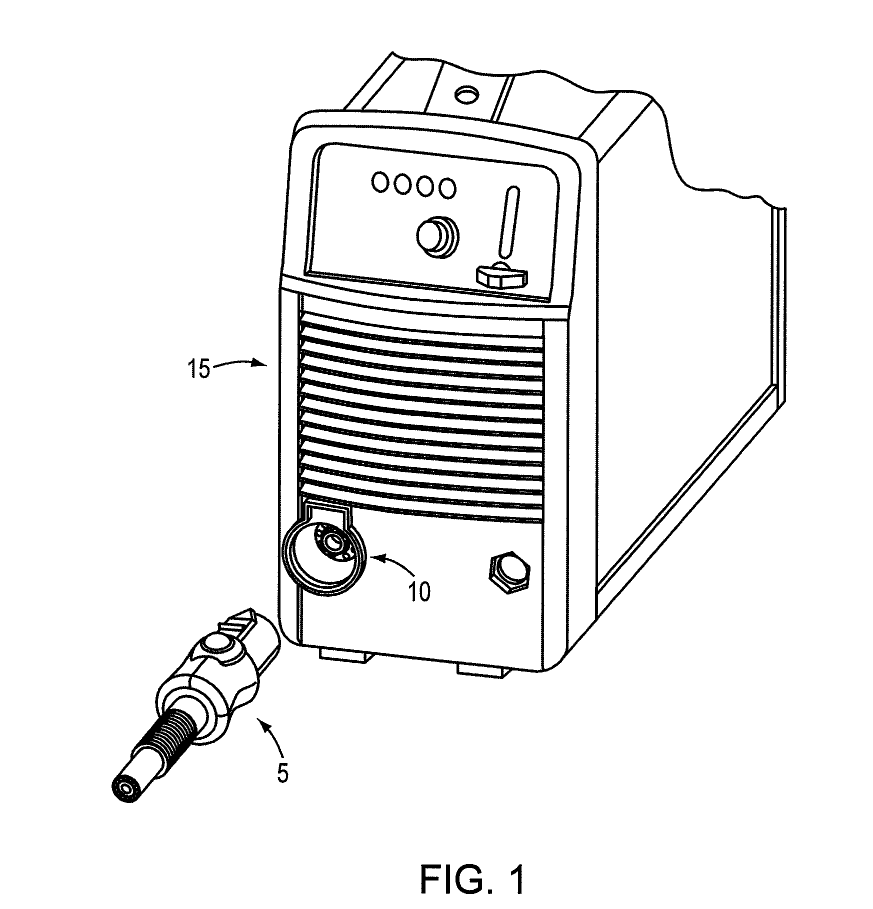 Connector for a thermal cutting system or welding system