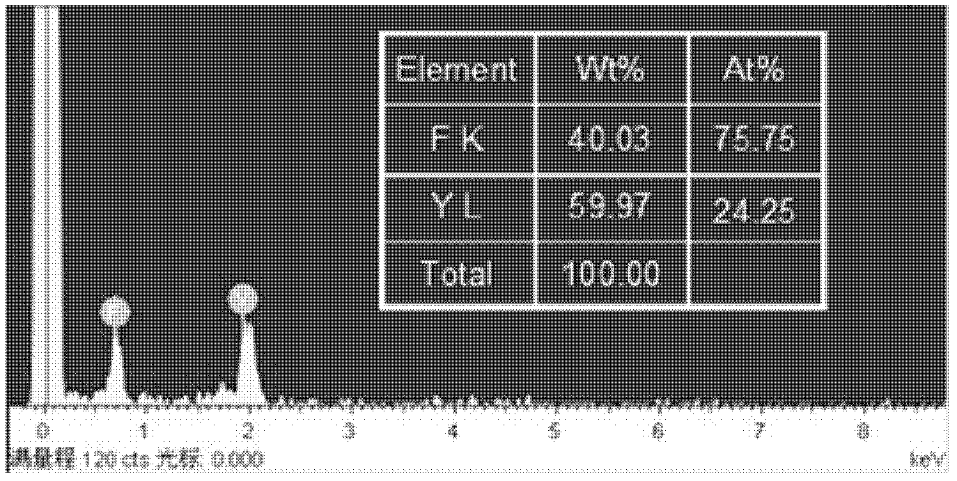 Method for treating pollutant of workpiece provided with yttrium oxide coating layer