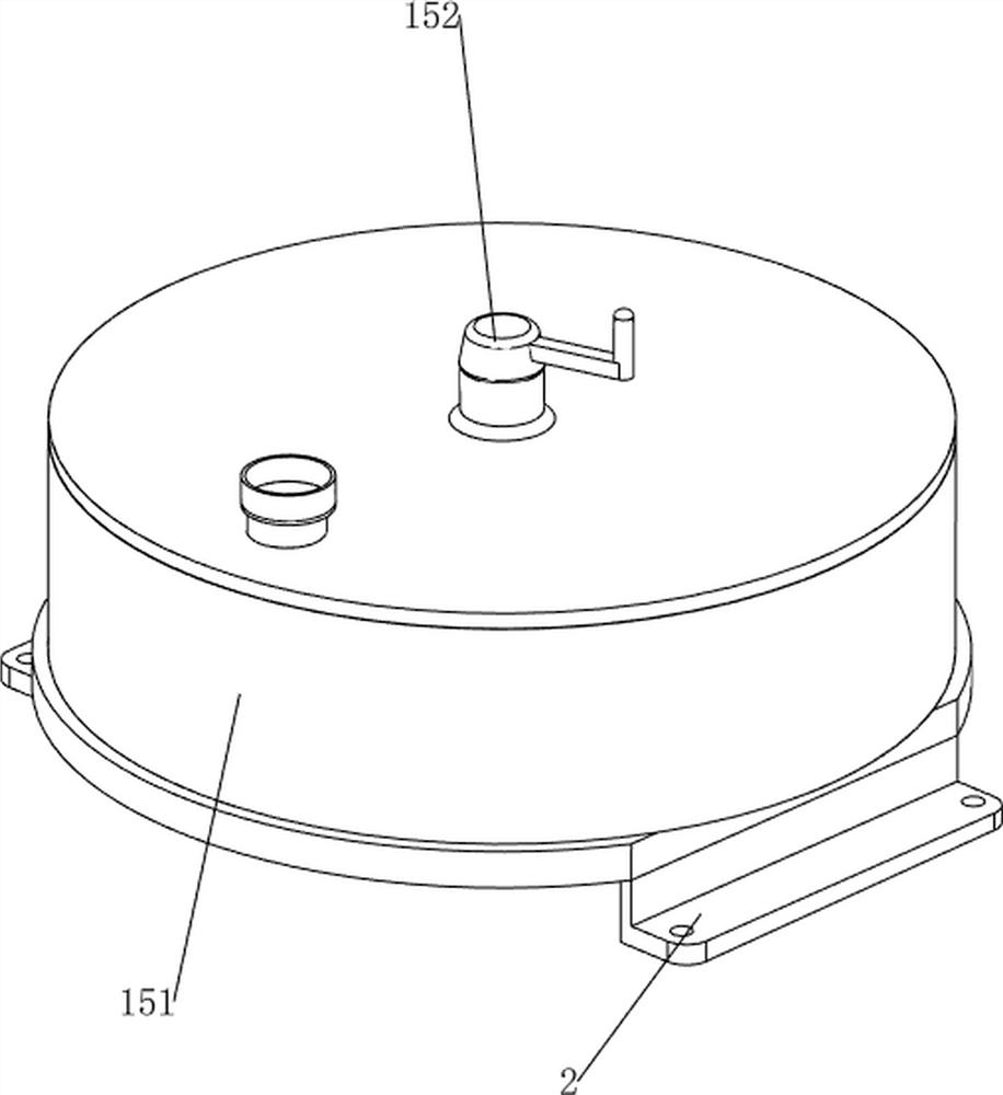 Solid-liquid separation and collection barrel for hematology department