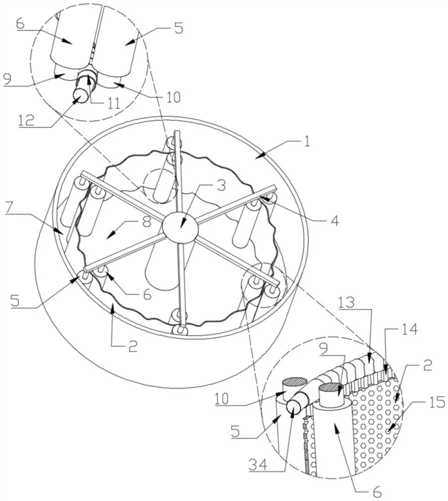 Fishing device for breeding