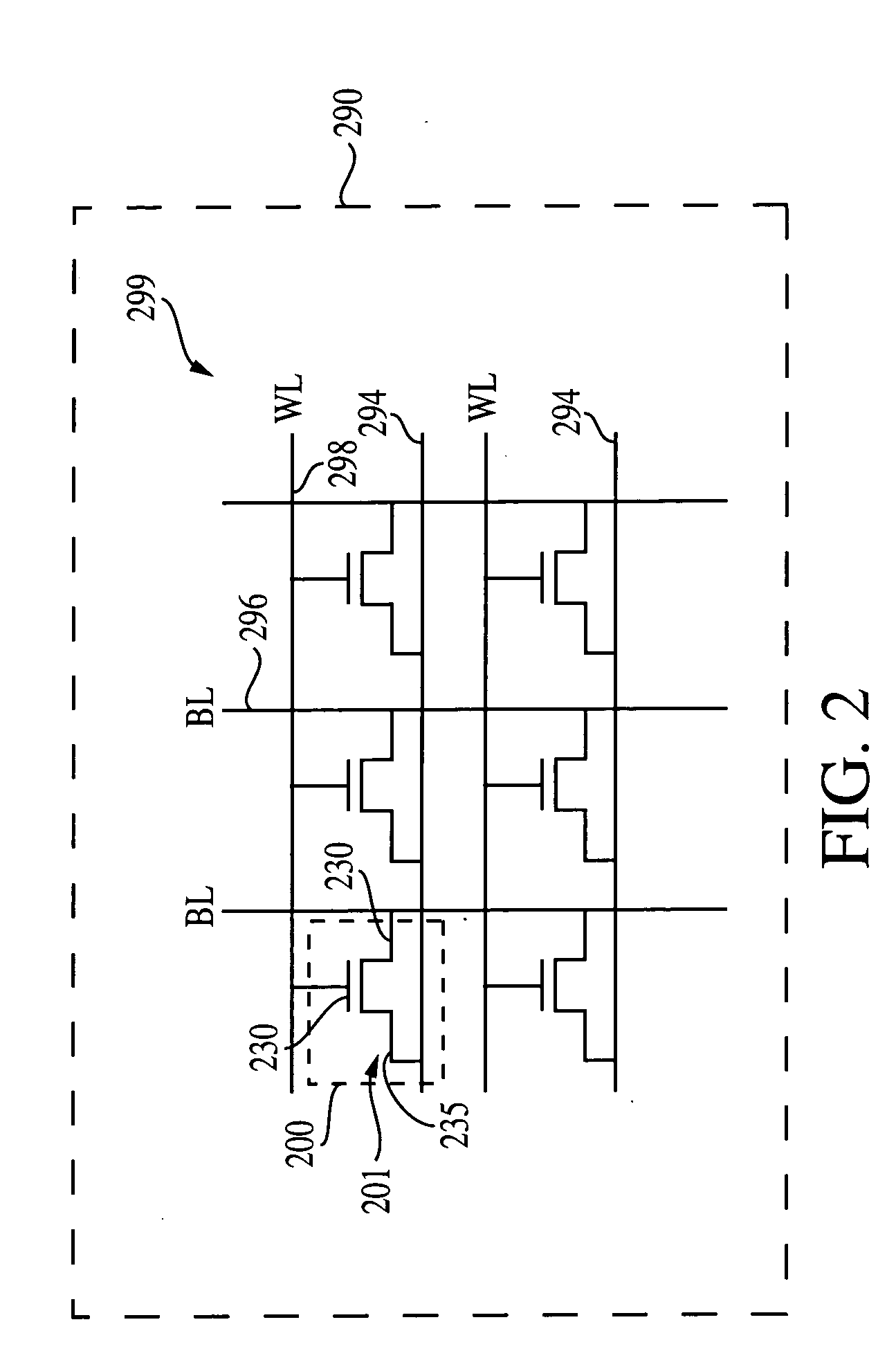 Method of forming a memory device having a storage transistor