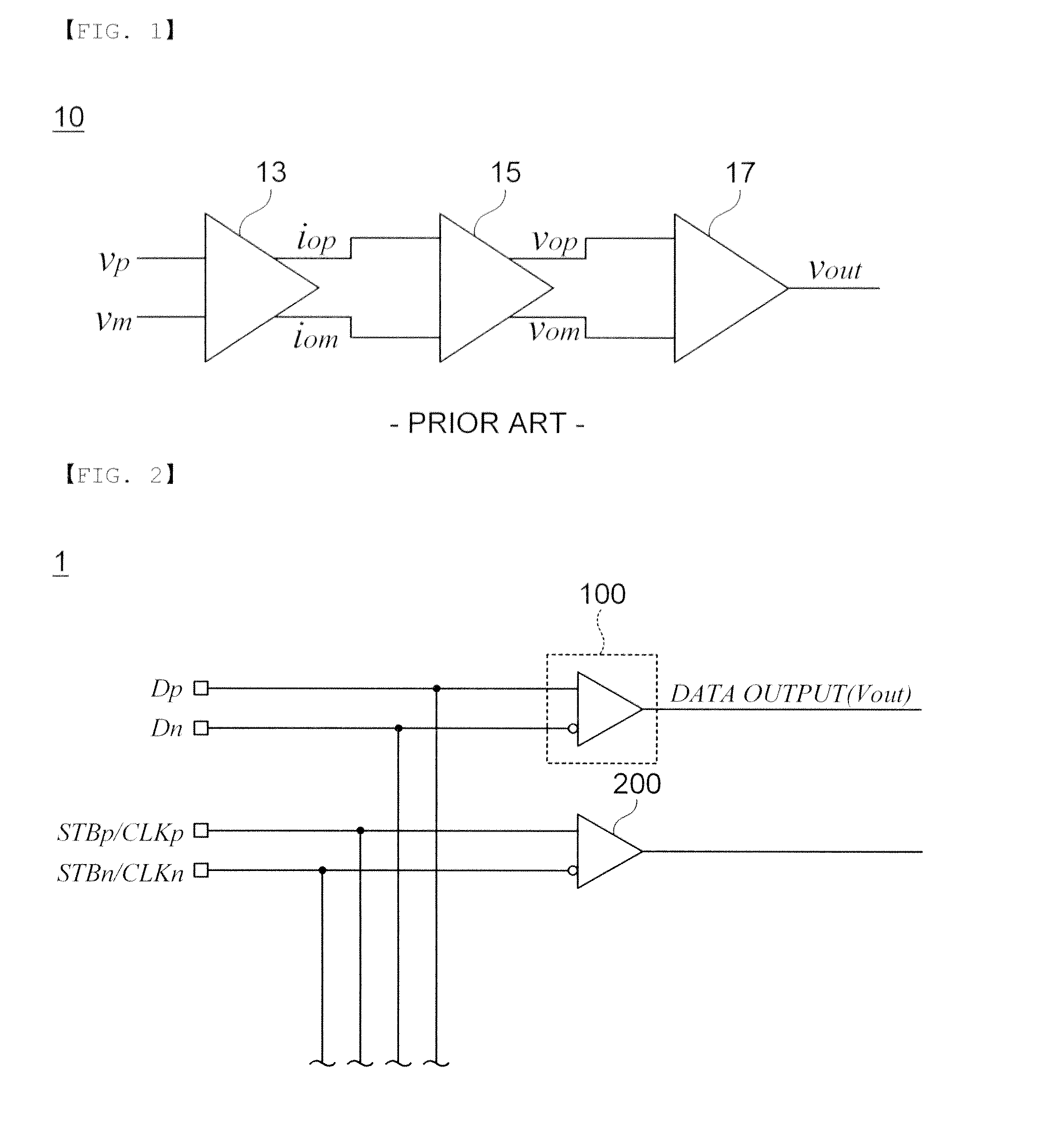 Low jitter 2-stage interface receiver for low power application