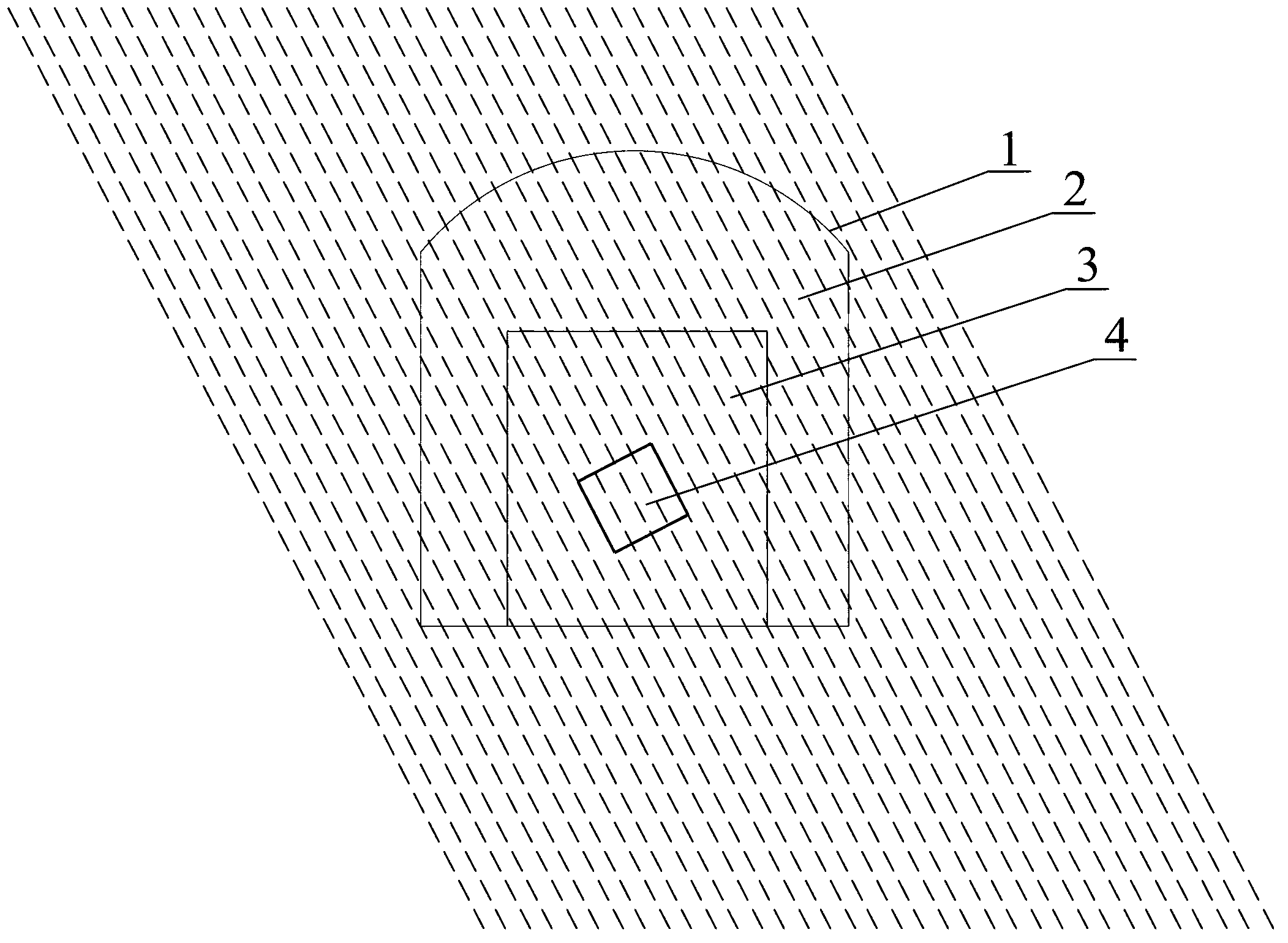 Method for determining anisotropic elastic modulus of schist