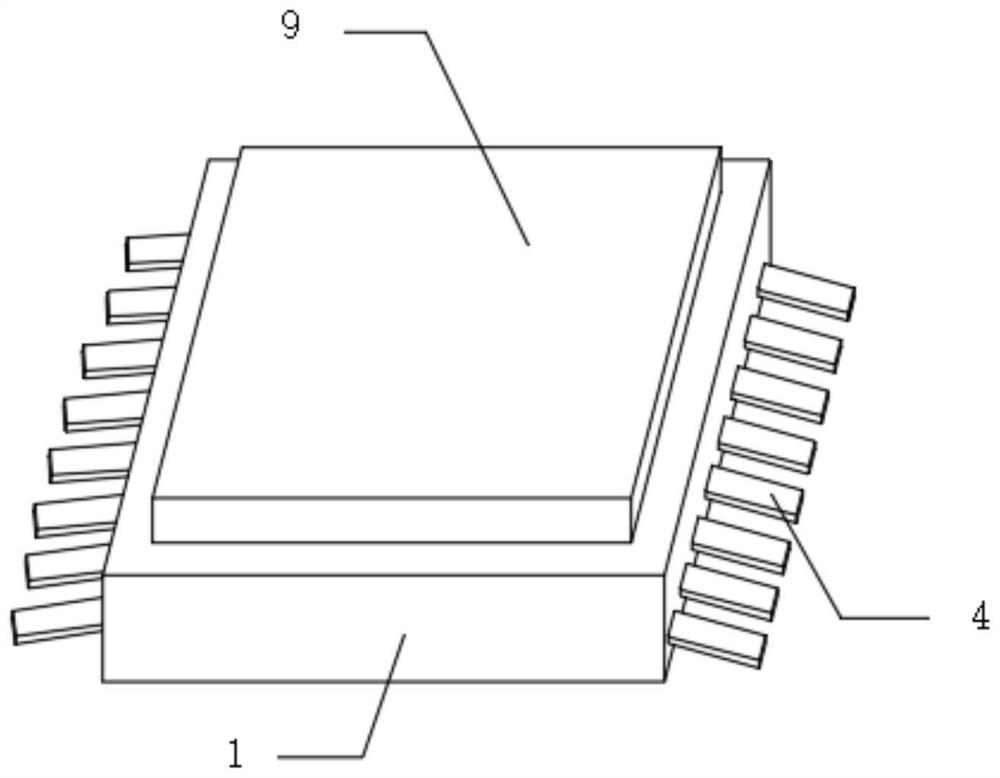 A packaging method for densely arranging semiconductor chips for Internet of Things terminals
