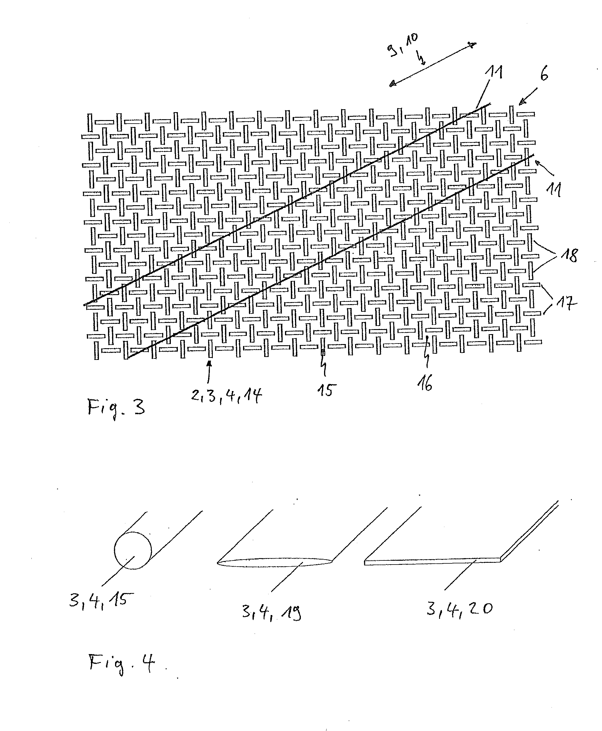 Electrically conductive material, emitter containing electrically conductive material, and method for its manufacture