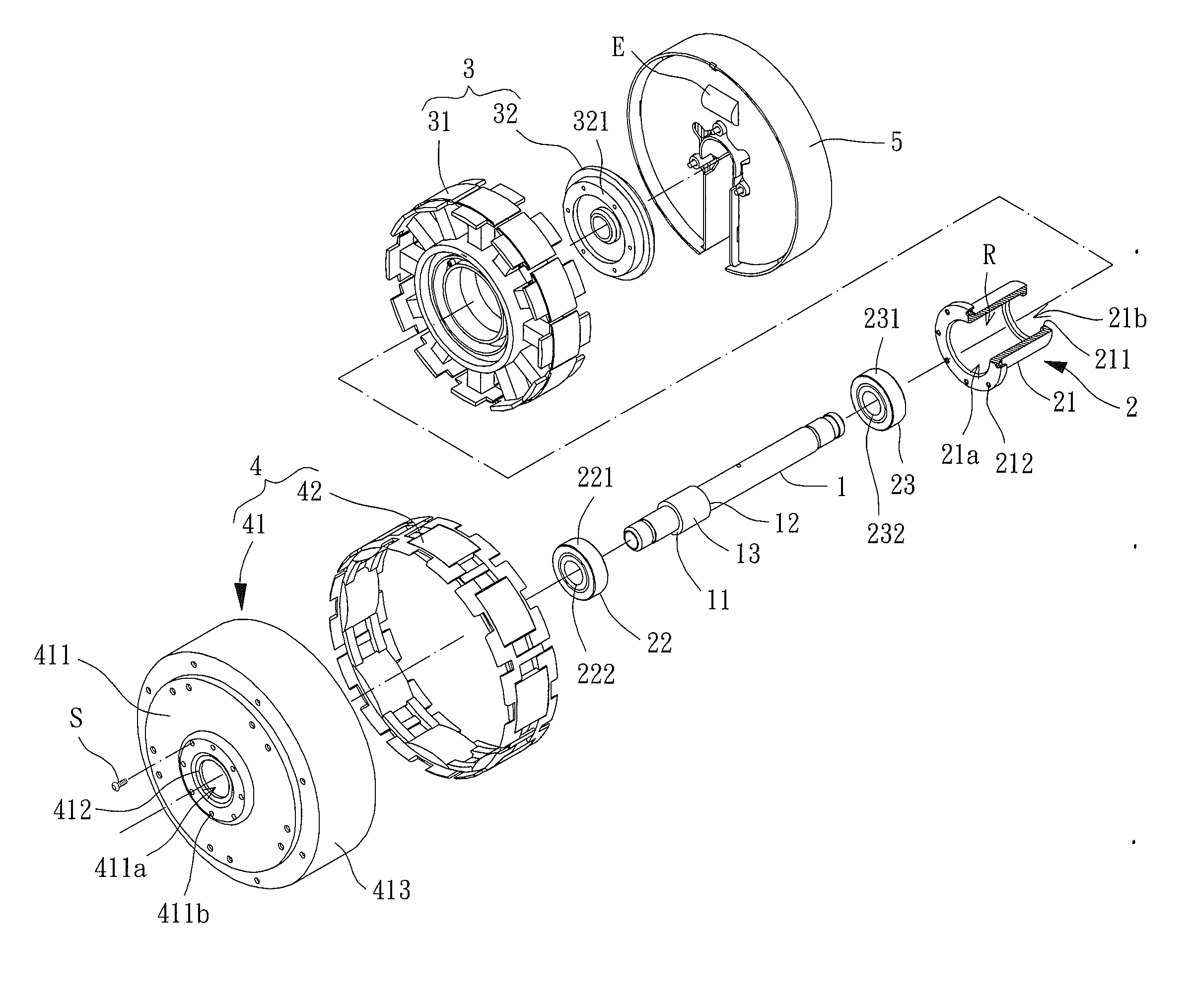 Motor of a Ceiling Fan