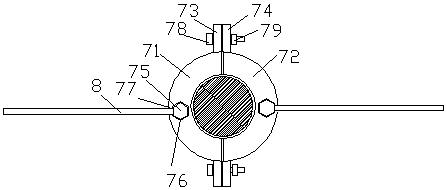 Courtyard lamp with indication function