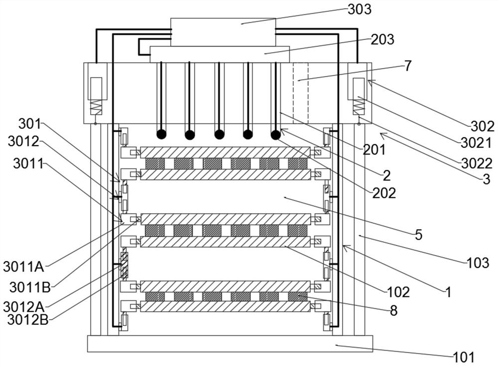 Intelligent fermentation system for fermented bean curd processing and fermentation method of intelligent fermentation system