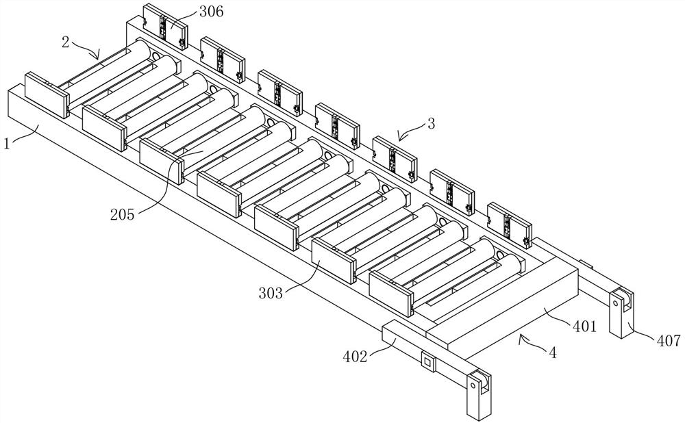 Unloading auxiliary device for port and using method of unloading ...