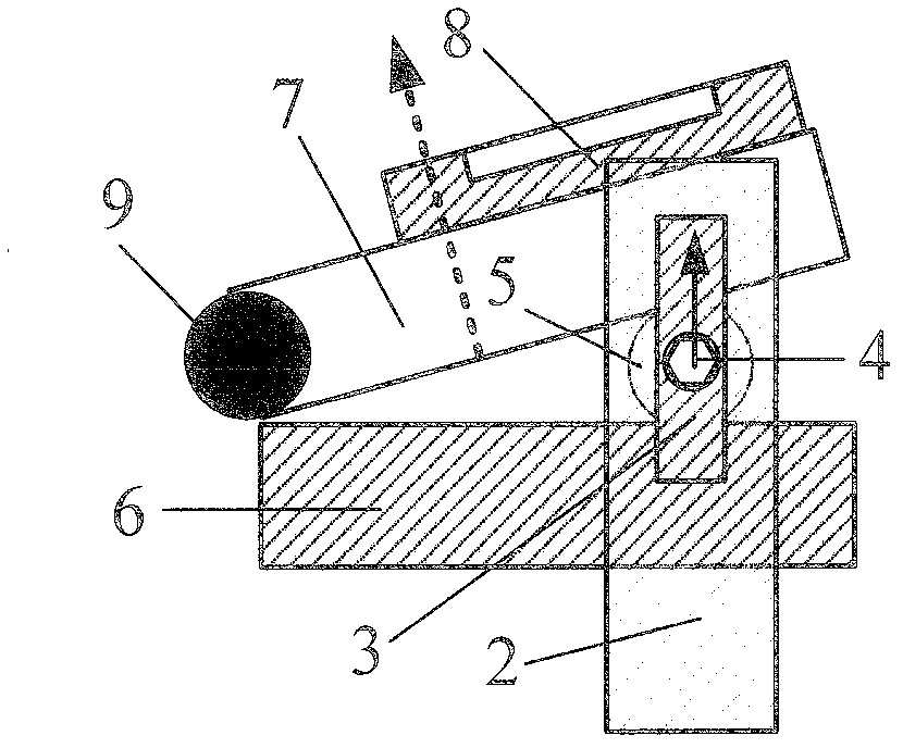 Device for accurately adjusting operating angle of Raman optical filter