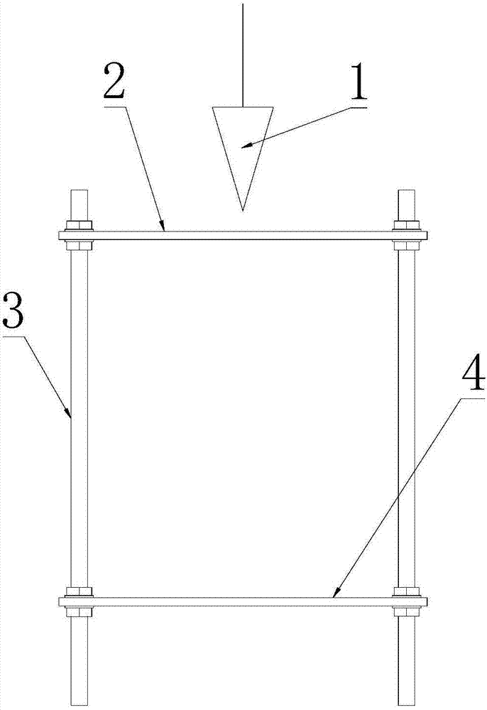 A storage stacking test tool and test method