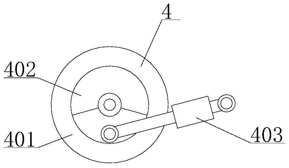 Transfer device for burying construction waste and storage method