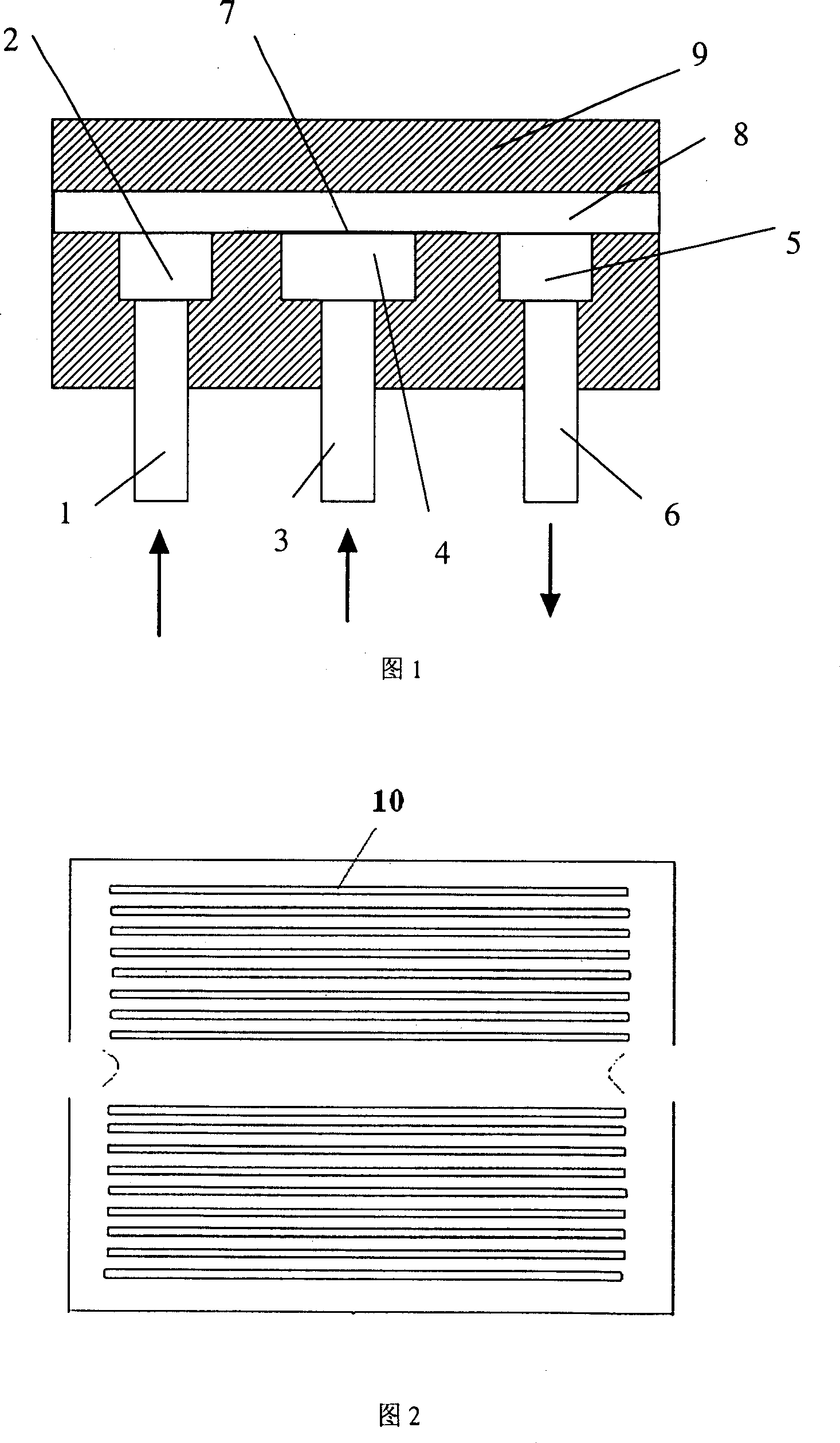 Multi-channeled micro-structured reactor