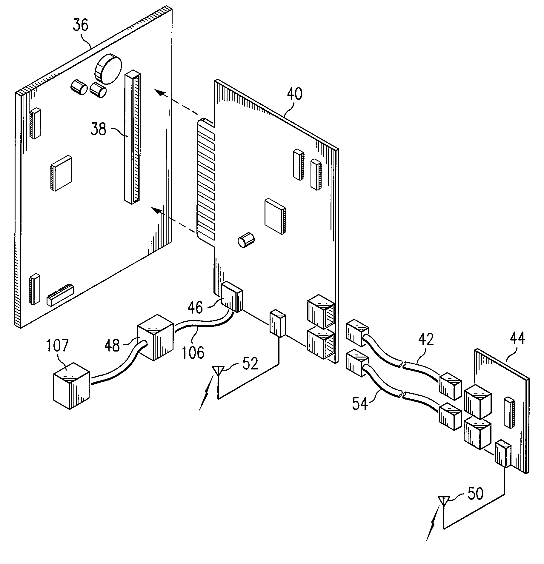 Method and system for interfacing a machine controller and a wireless network