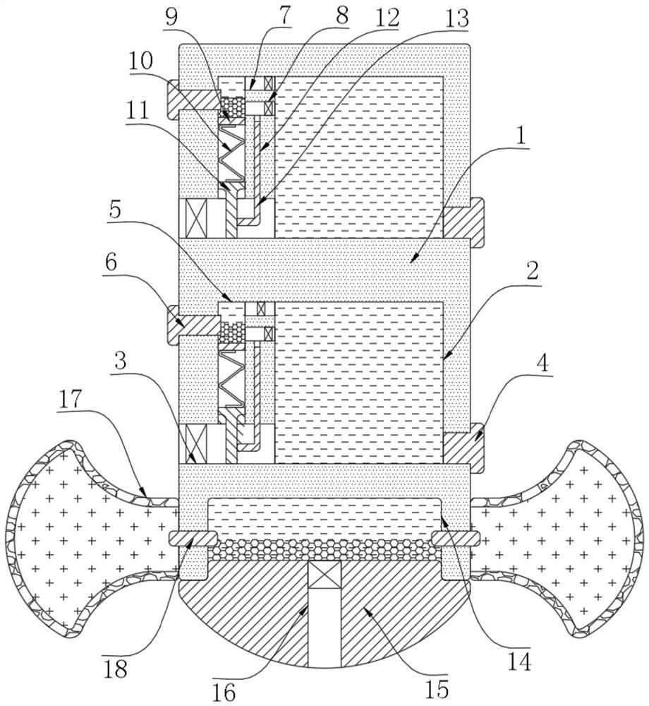 Multi-layer water taking equipment for water quality monitoring