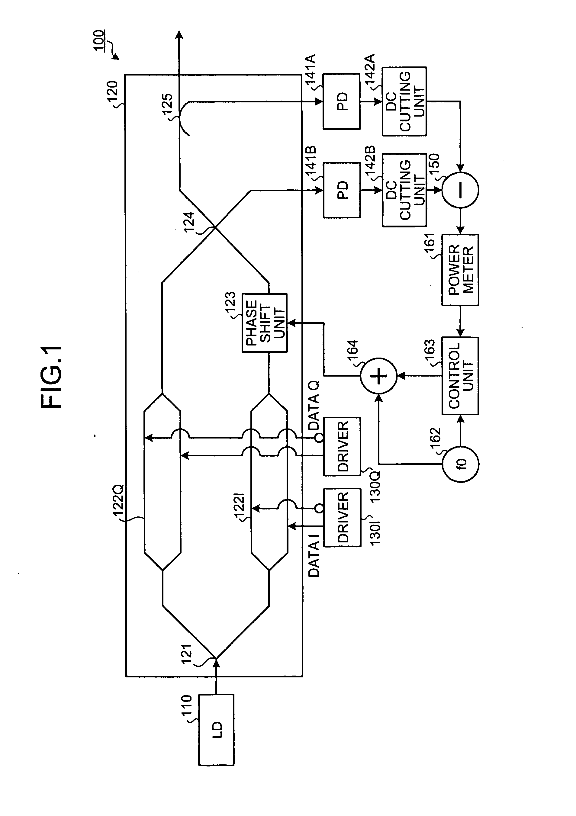 Optical transmitting apparatus