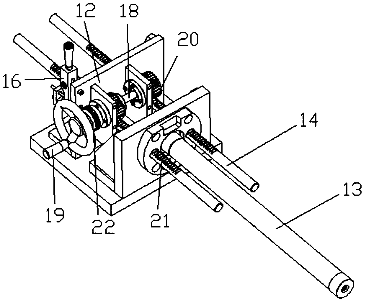 A sleeve precise positioning spot welding machine