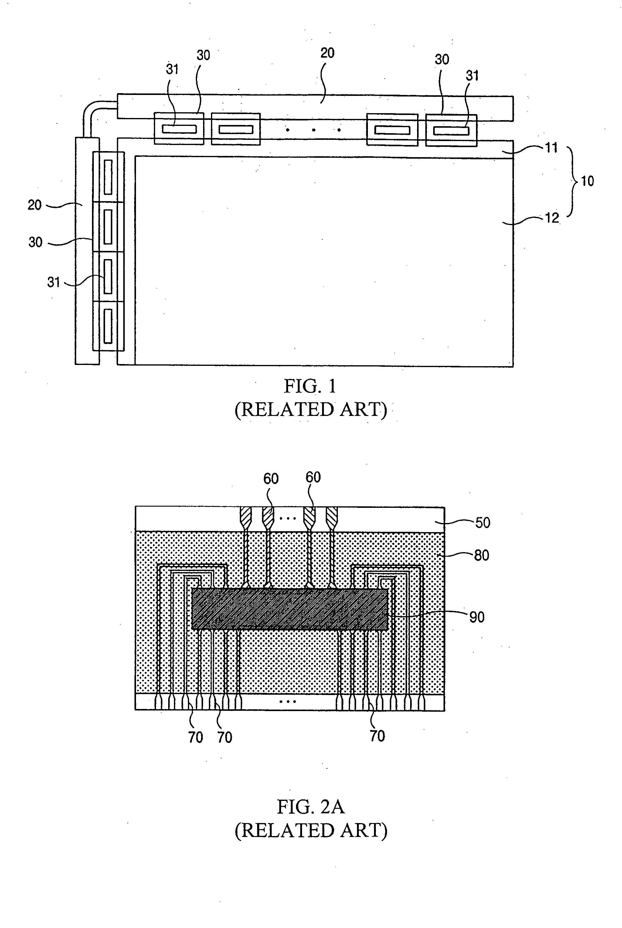 Packaging structure of a driving circuit for a liquid crystal display device and packaging method of a driving circuit for a liquid crystal display device