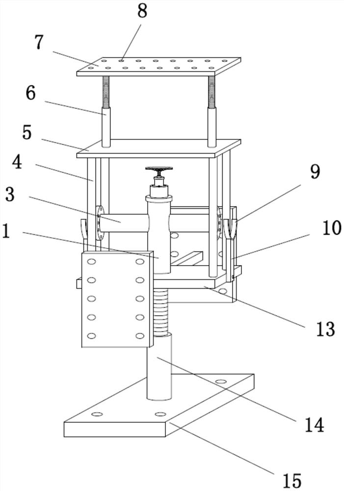 Valve device convenient to position and install